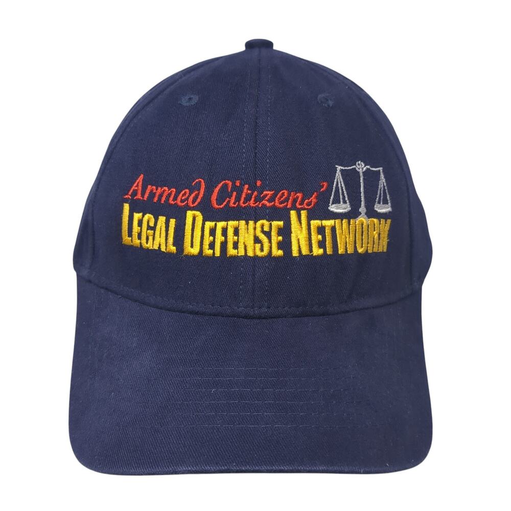 Armed Citizen's Legal Defense Network Baseball Cap Blue One Size Adjustable